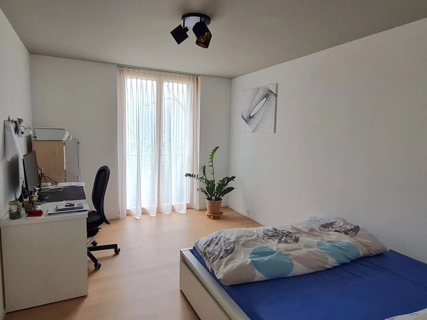 Moderne 4.5 Zimmerwohnung am Dorfrand von Grabs - Foto 3 von 10
