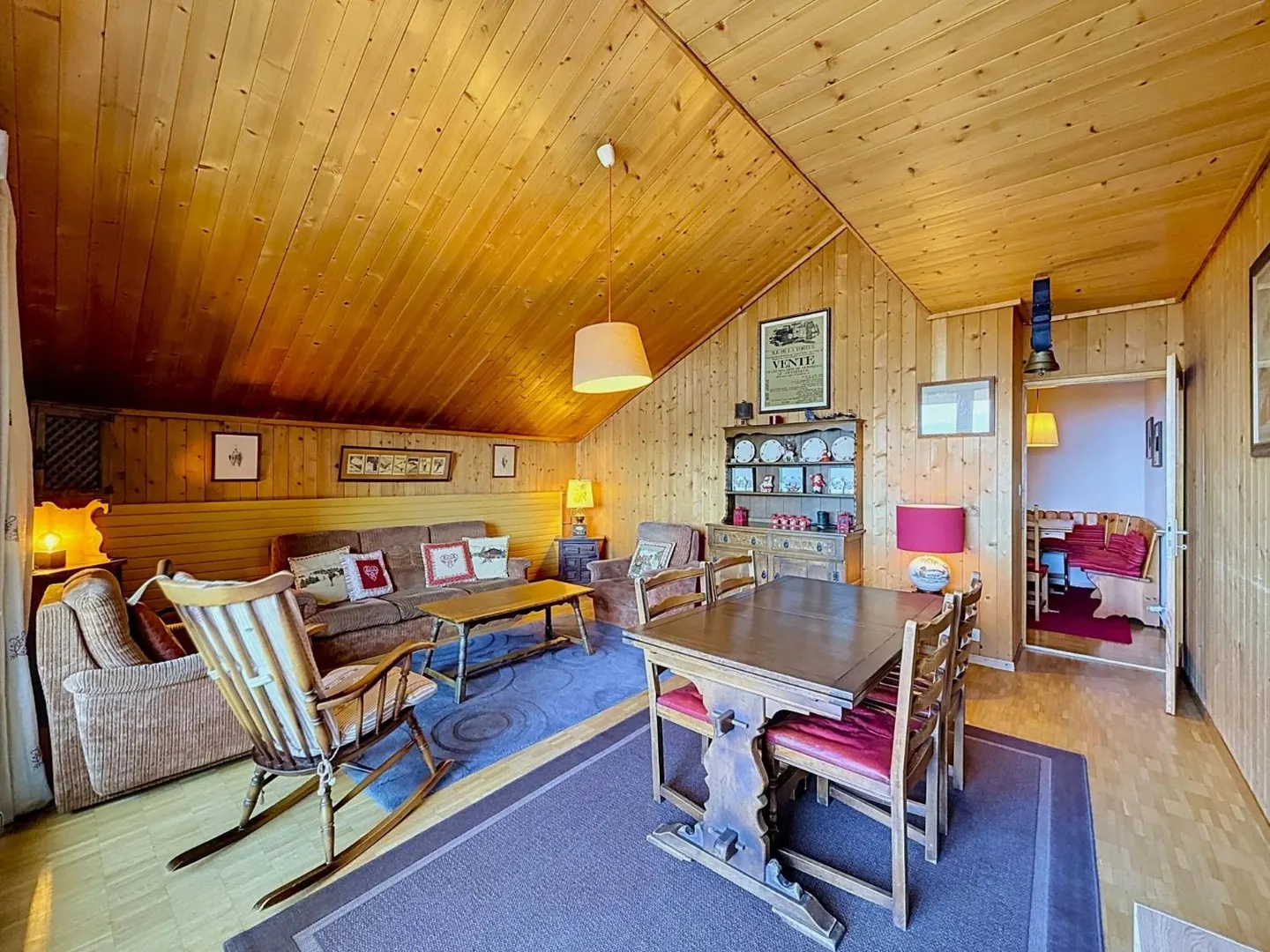 Charmante 4.5-Zimmer-Wohnung in Villars - Foto 5 von 10