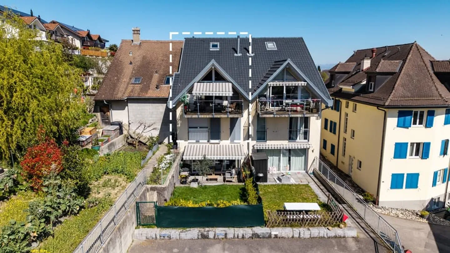 Charmantes Apartment im Herzen von Montherod - Foto 3 von 13