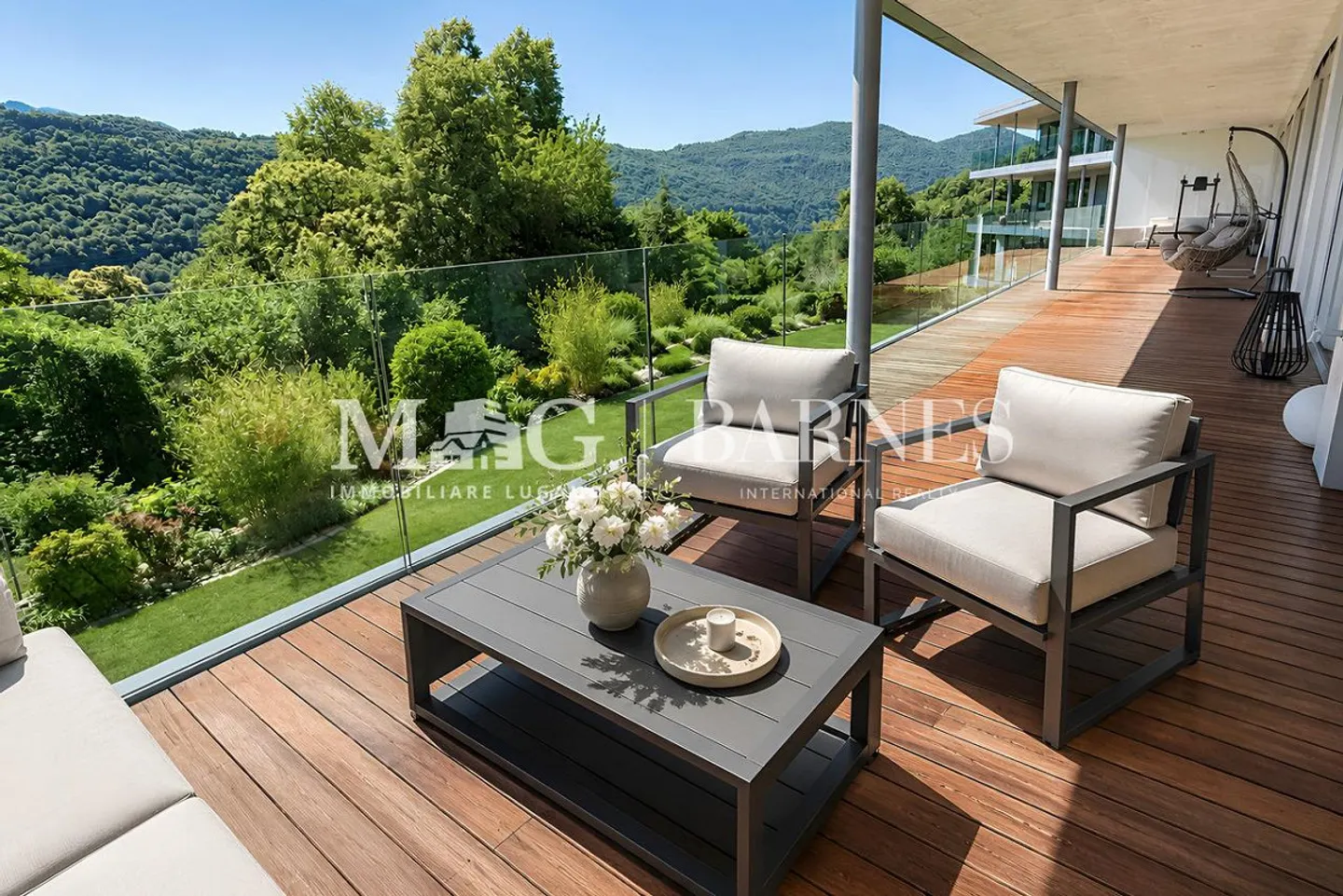 Montagnola, Collina d'Oro : Luxueux 5.5 pièces avec espace bien-être - Photo 2 sur 15