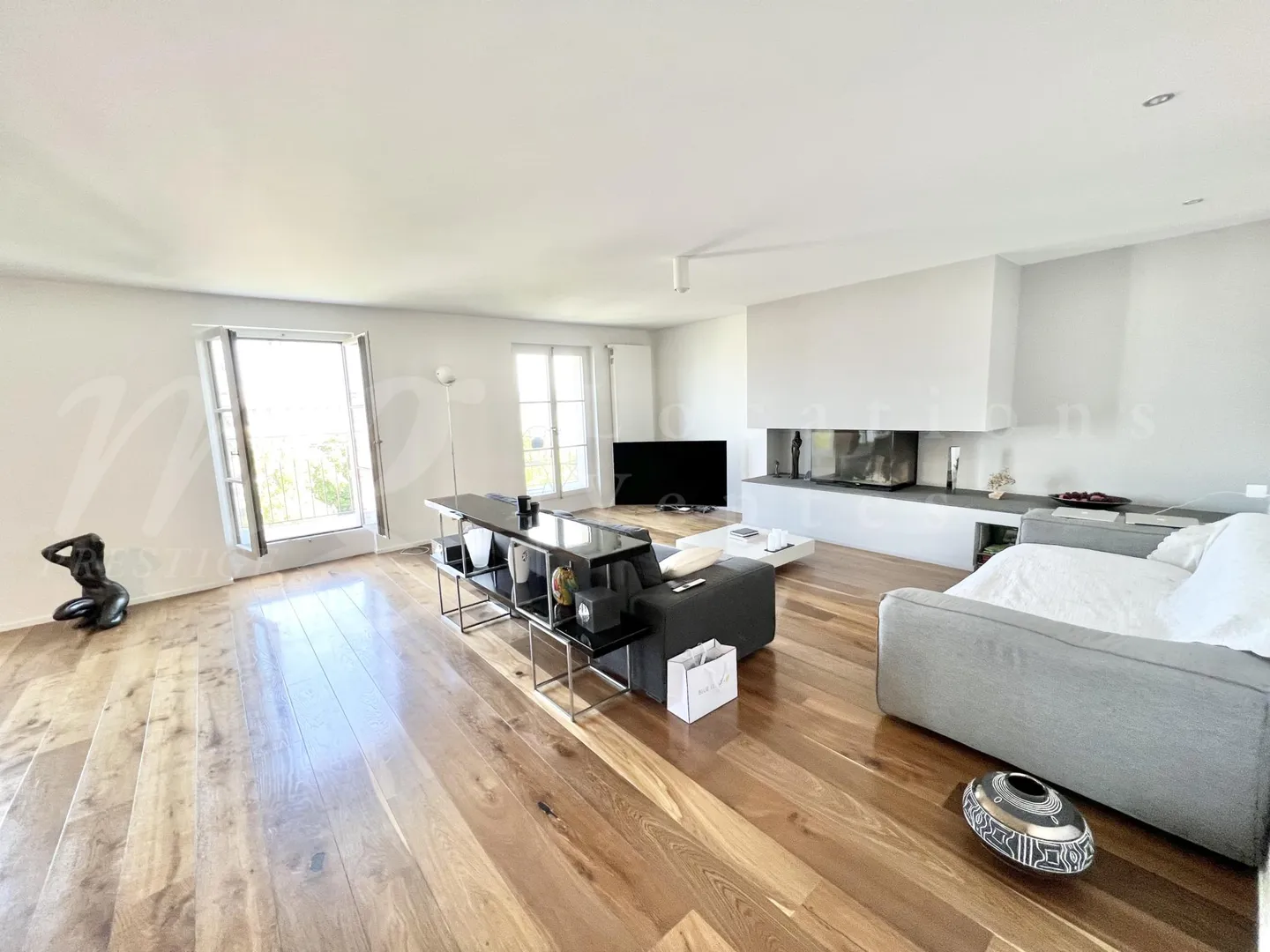 SUPERBO ATTICO DI 170 m2 CON VISTA SUL LAGO ALL'APERTO - Foto 2 di 7