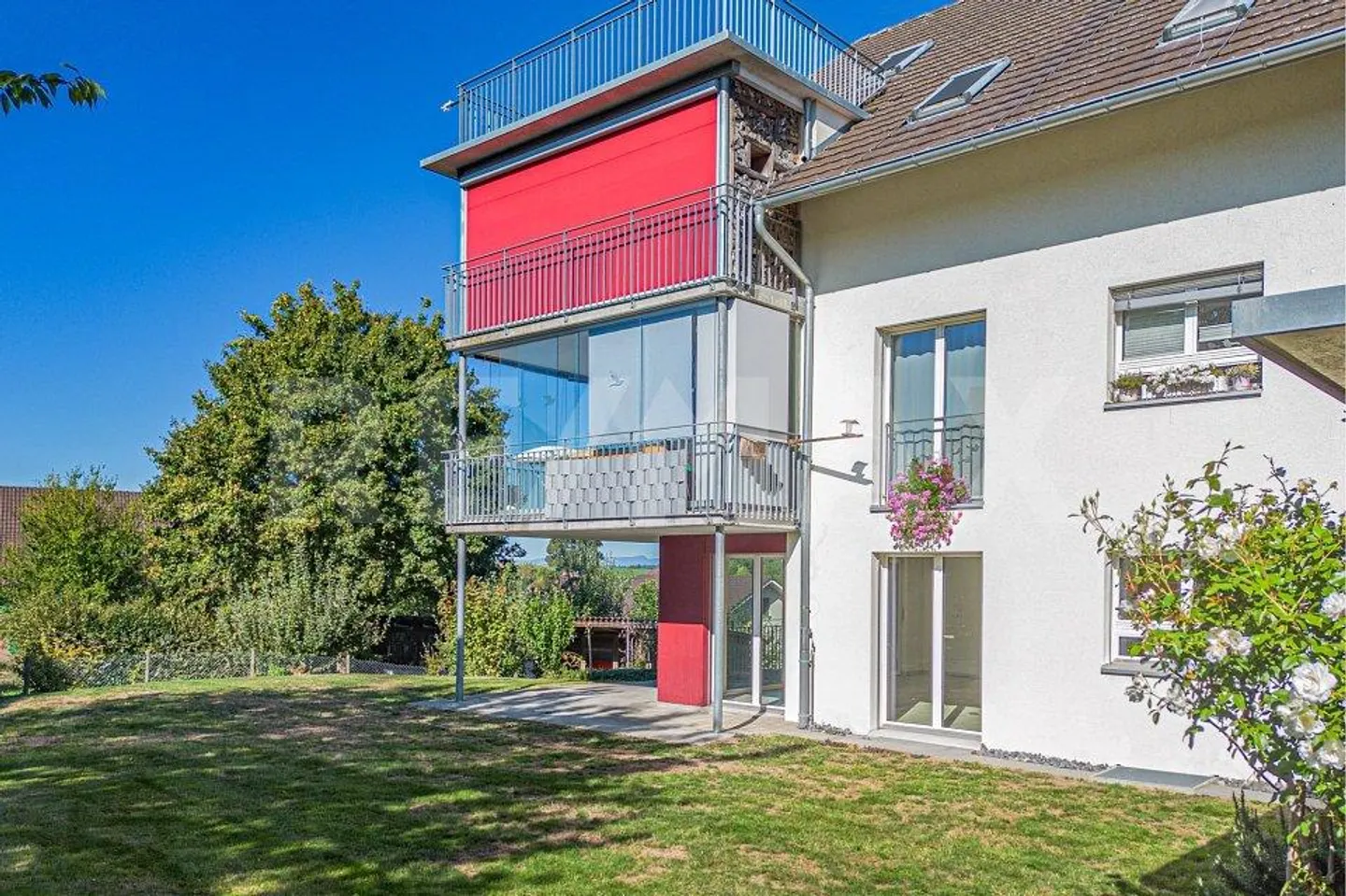 Appartement de jardin 5.5 pièces avec vue imprenable à Ufhusen - Photo 9 sur 13