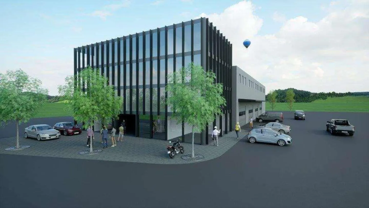 LUGANO BARBENGO: MODERN OFFICE WITH PARKING SPACES - Photo 2 of 3