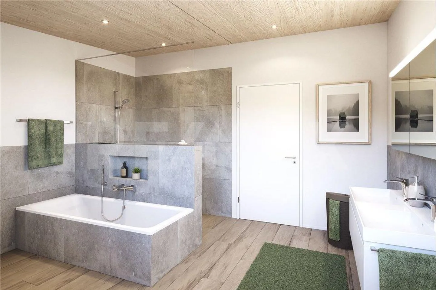 Nouveau projet de construction : maison individuelle de 5,5 pièces sur le versant ensoleillé avec vue sur les Alpes - Photo 6 sur 9