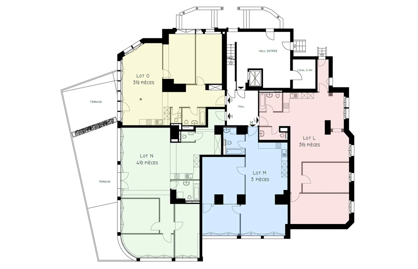 25 13 PPE Soleil - Lot O - Chesières - Foto 9 di 9