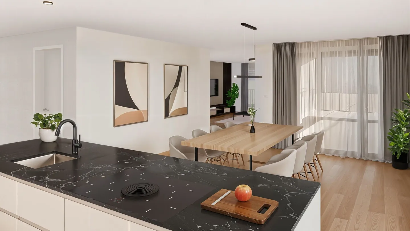 Condominium de 5,5 pièces à Geiss / Menznau - Photo 2 sur 5