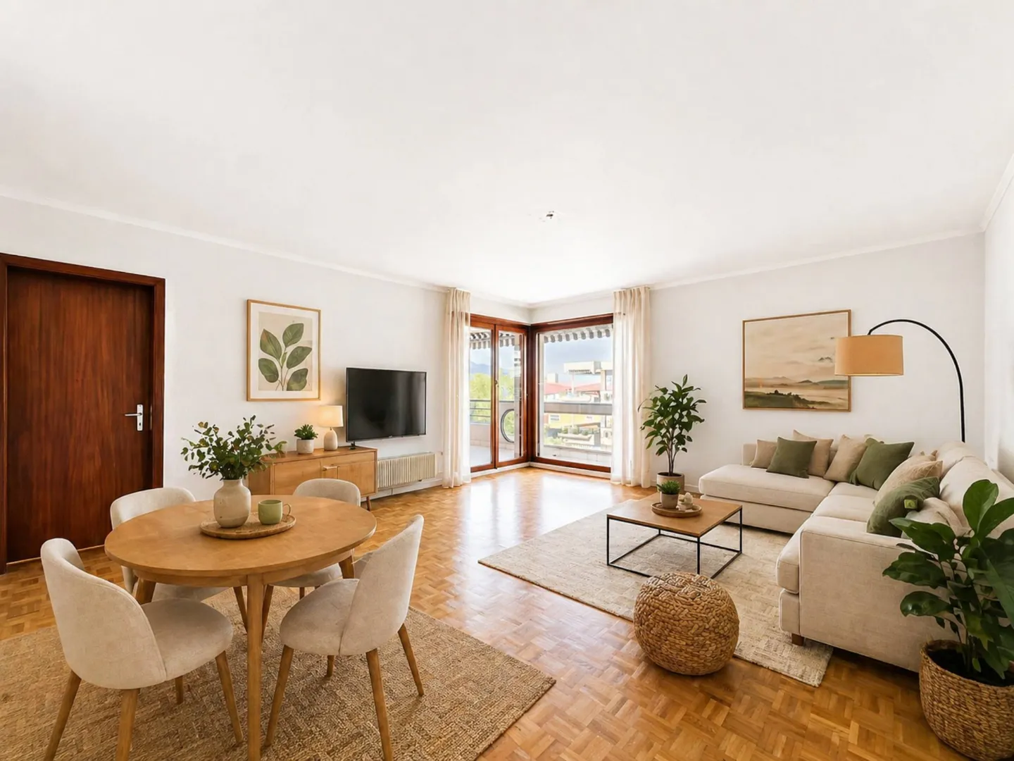 Attico con 2,5 stanze, grande balcone e vista lago - Foto 1 di 7