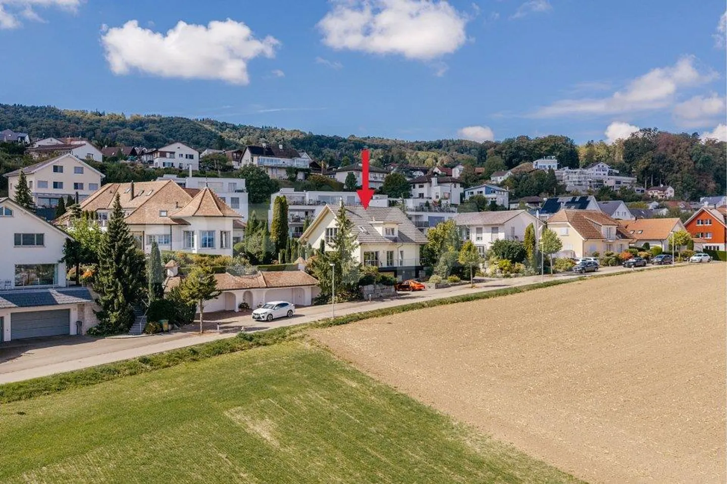 Où la lumière et le panorama façonnent les espaces : Maison individuelle au Heitersberg - Photo 1 sur 13
