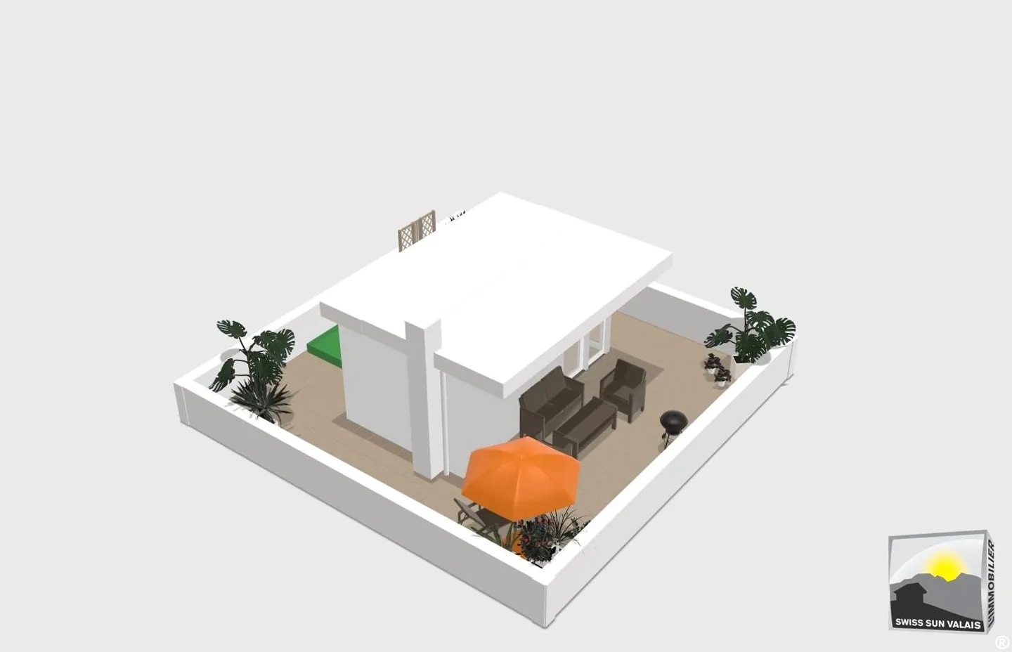 Roof-Top: villa contemporanea MAGnIFIC 4.5 pces di 158 mq - Foto 14 di 16