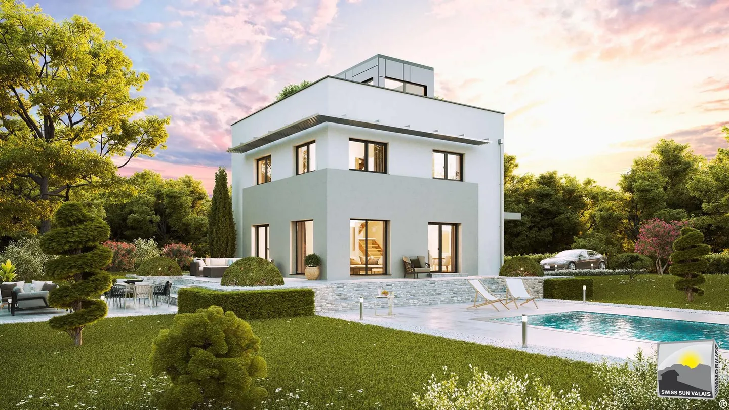 Roof-Top: villa contemporanea MAGnIFIC 4.5 pces di 158 mq - Foto 15 di 16