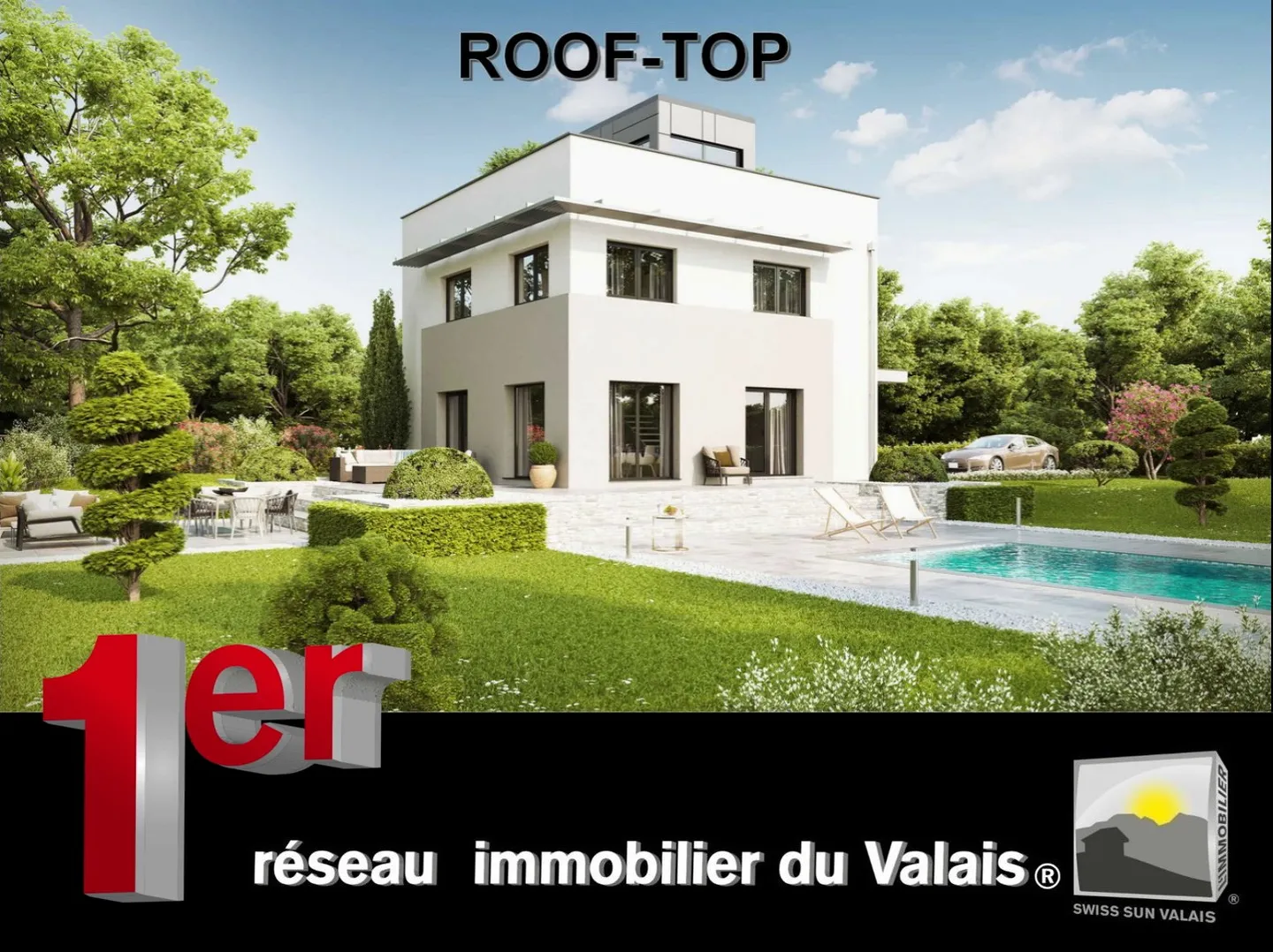 Roof-Top: villa contemporanea MAGnIFIC 4.5 pces di 158 mq - Foto 1 di 16