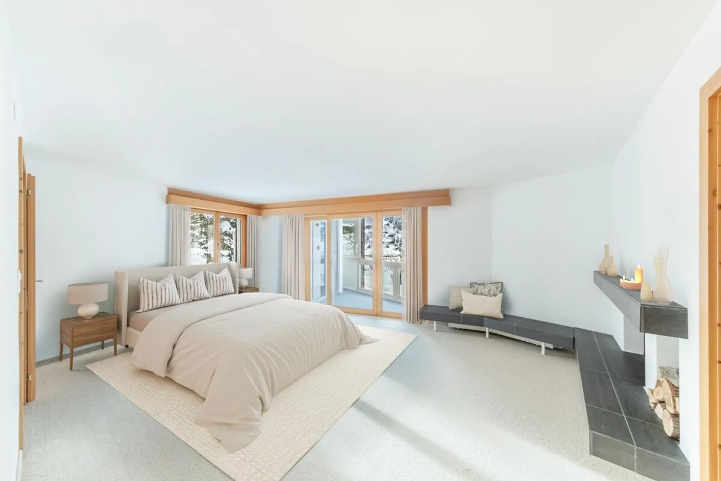 Churwalden: sonniges Ferienhaus in ruhiger Hanglage mit Bergsicht - Foto 3 von 6