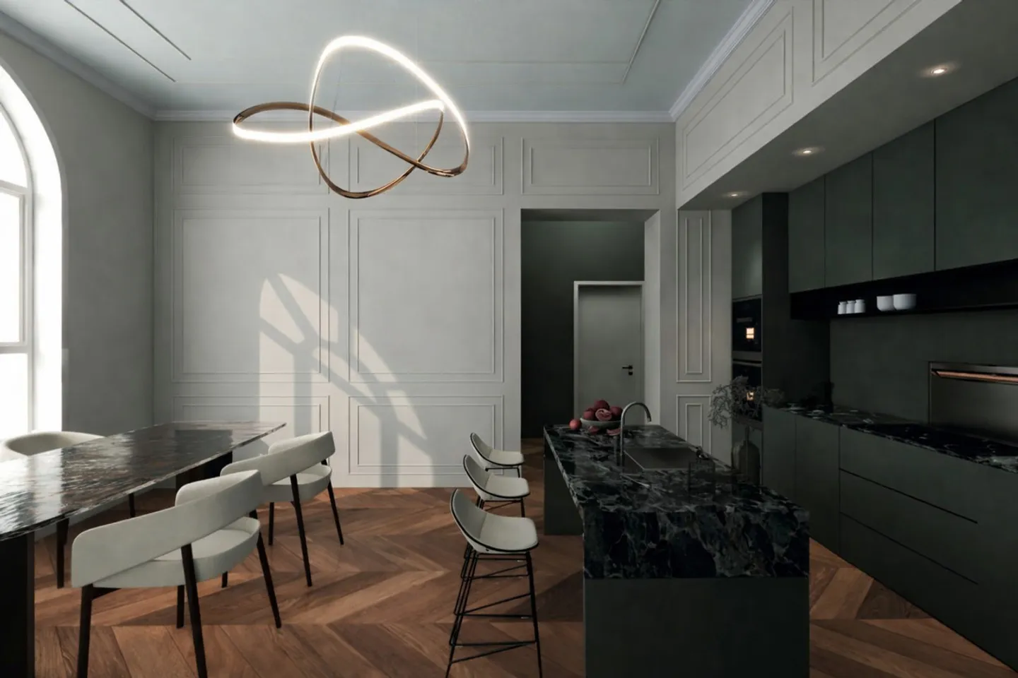 Elegantes Semi-Basement Haus - Foto 3 von 5