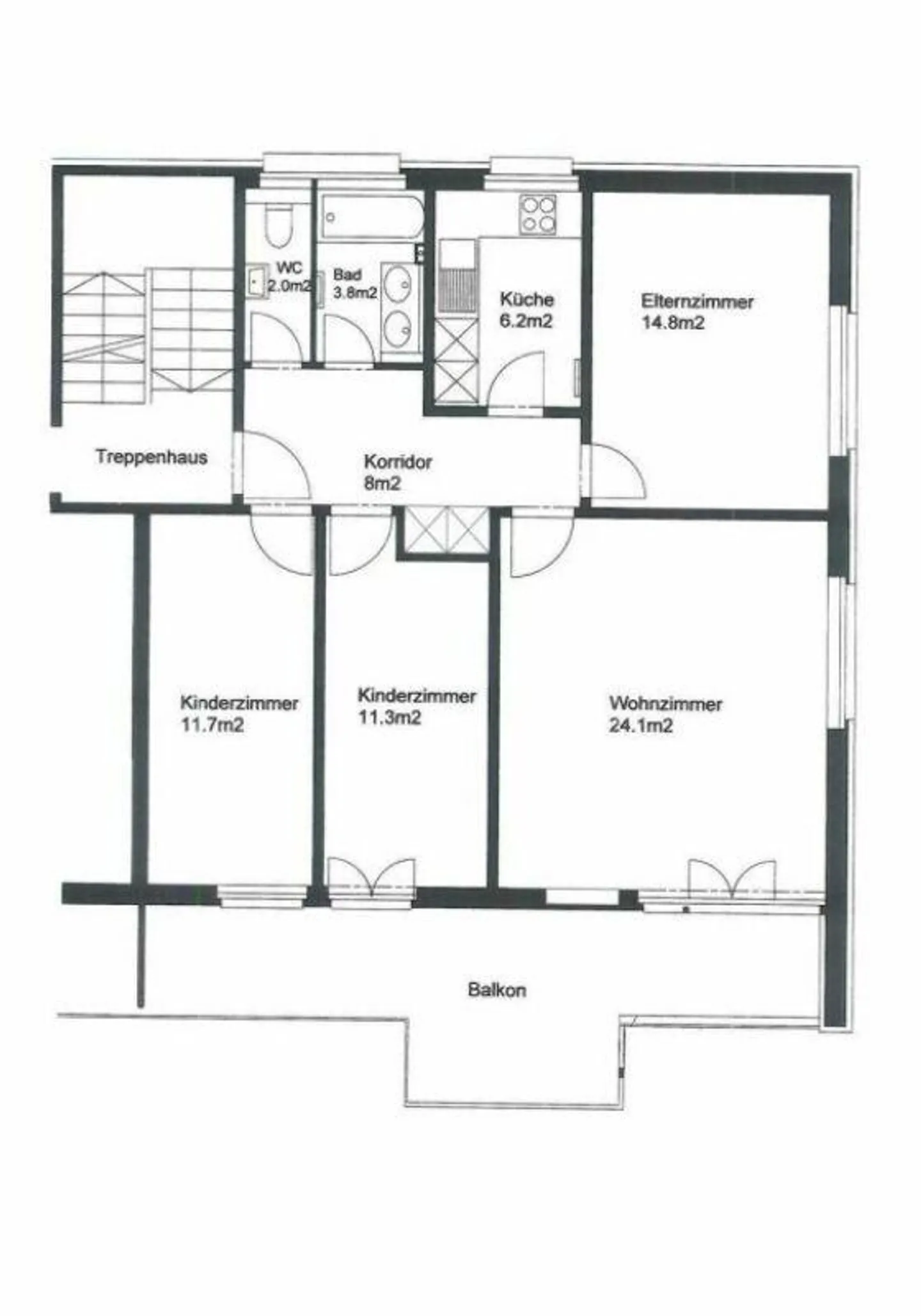 Appartement de 4 pièces au rez-de-chaussée surélevé dans un emplacement calme à Männedorf - Photo 10 sur 10