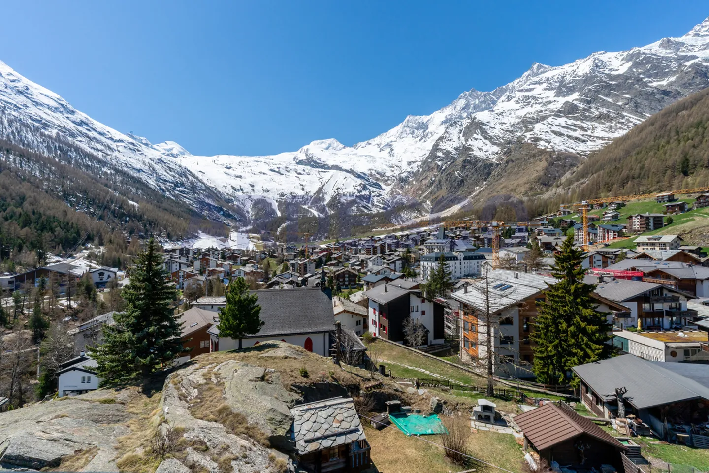 Über den Dächern von Saas-Fee - Foto 18 von 19