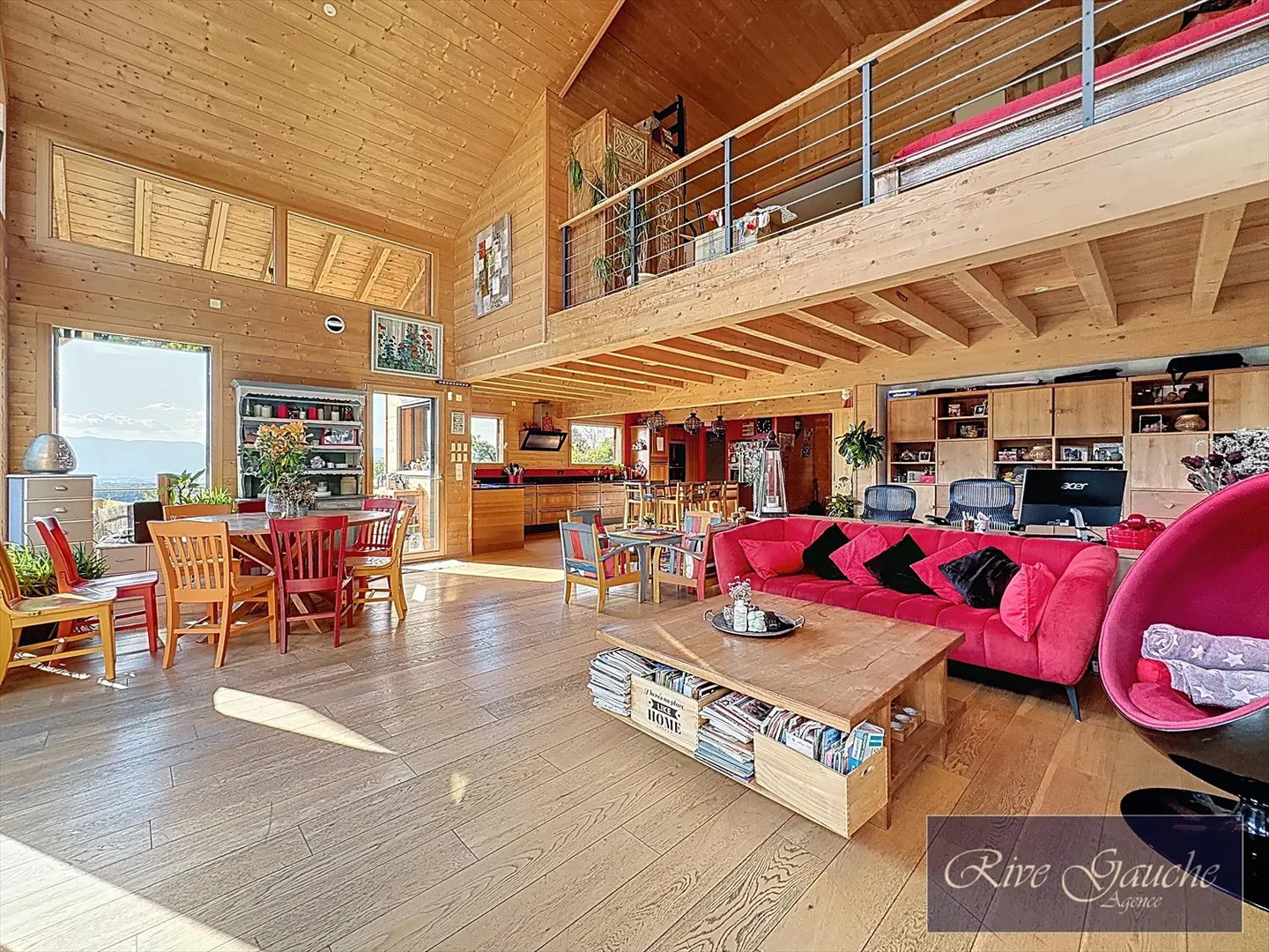 Villa d'architecte à Saint-Cergues (FR) avec piscine intérieure - Photo 3 sur 13