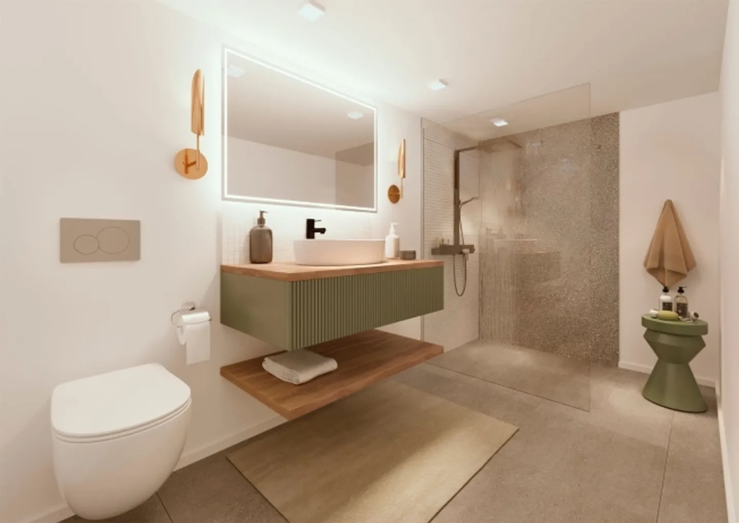 4.5-room apartment with loggia near the train station in Krummenau - Photo 5 of 6