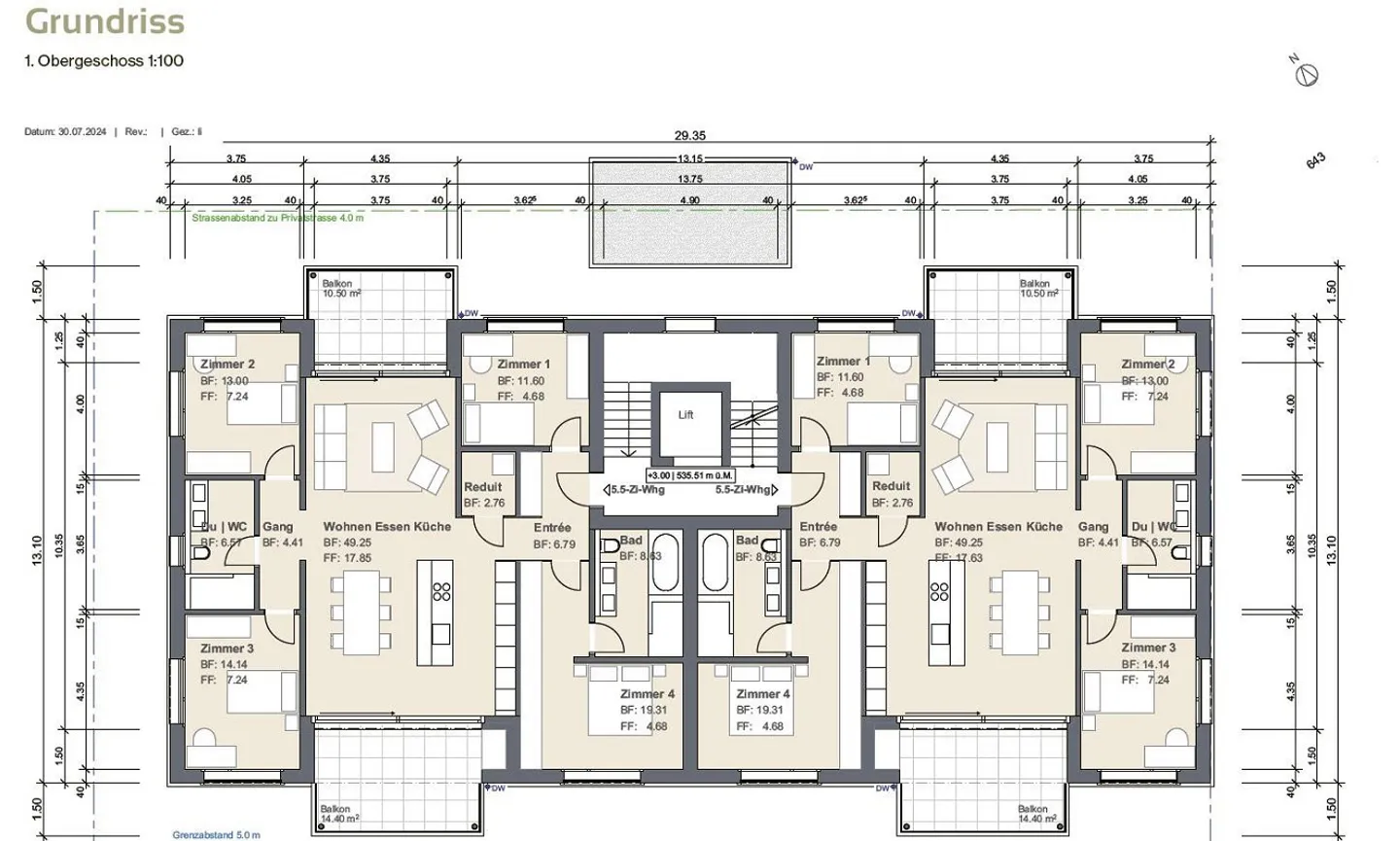 Luxuswohnung mit Seesicht - Foto 6 von 6