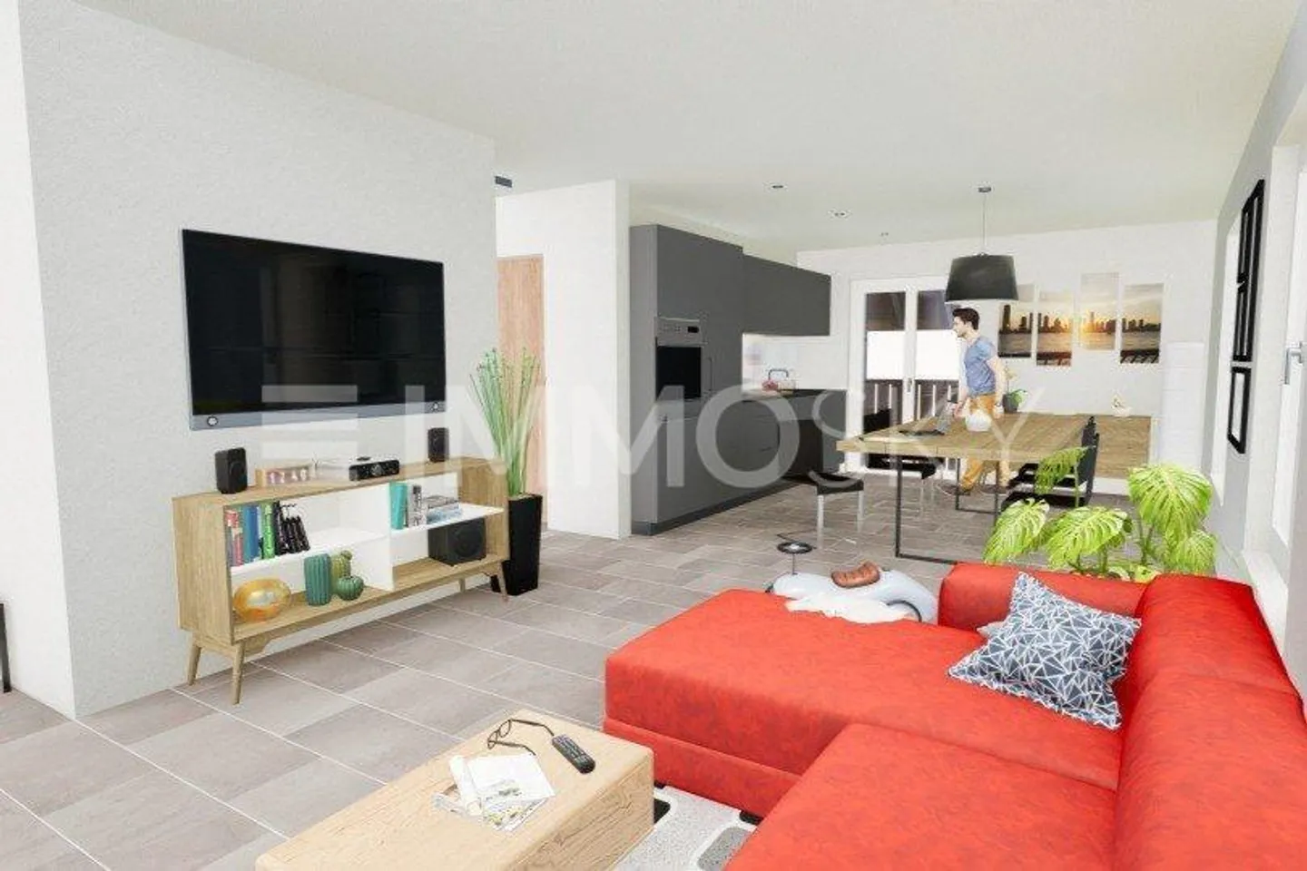 Modernes Apartment in der Natur - Foto 1 von 5