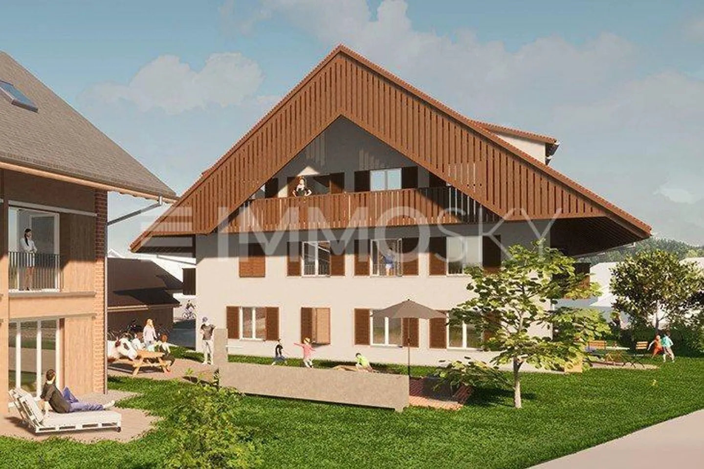 Modernes Apartment in der Natur - Foto 4 von 5