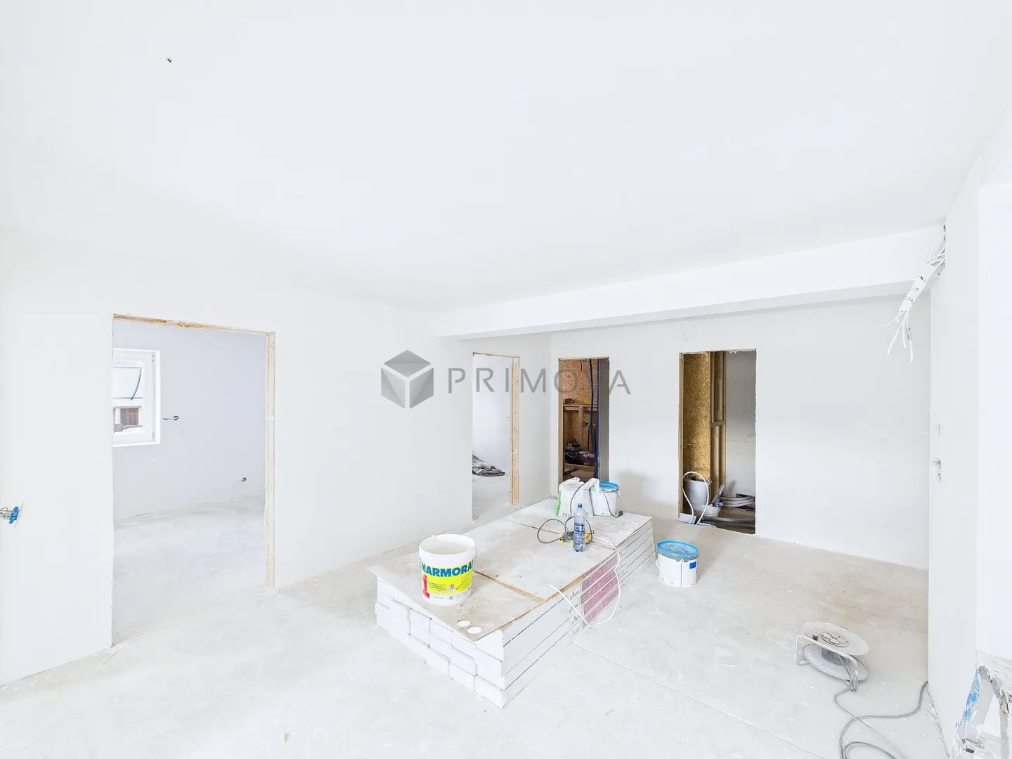 Nouveau projet de construction - Maison multifamiliale moderne en construction à ossature bois Appartement n° 1 - Photo 4 sur 5