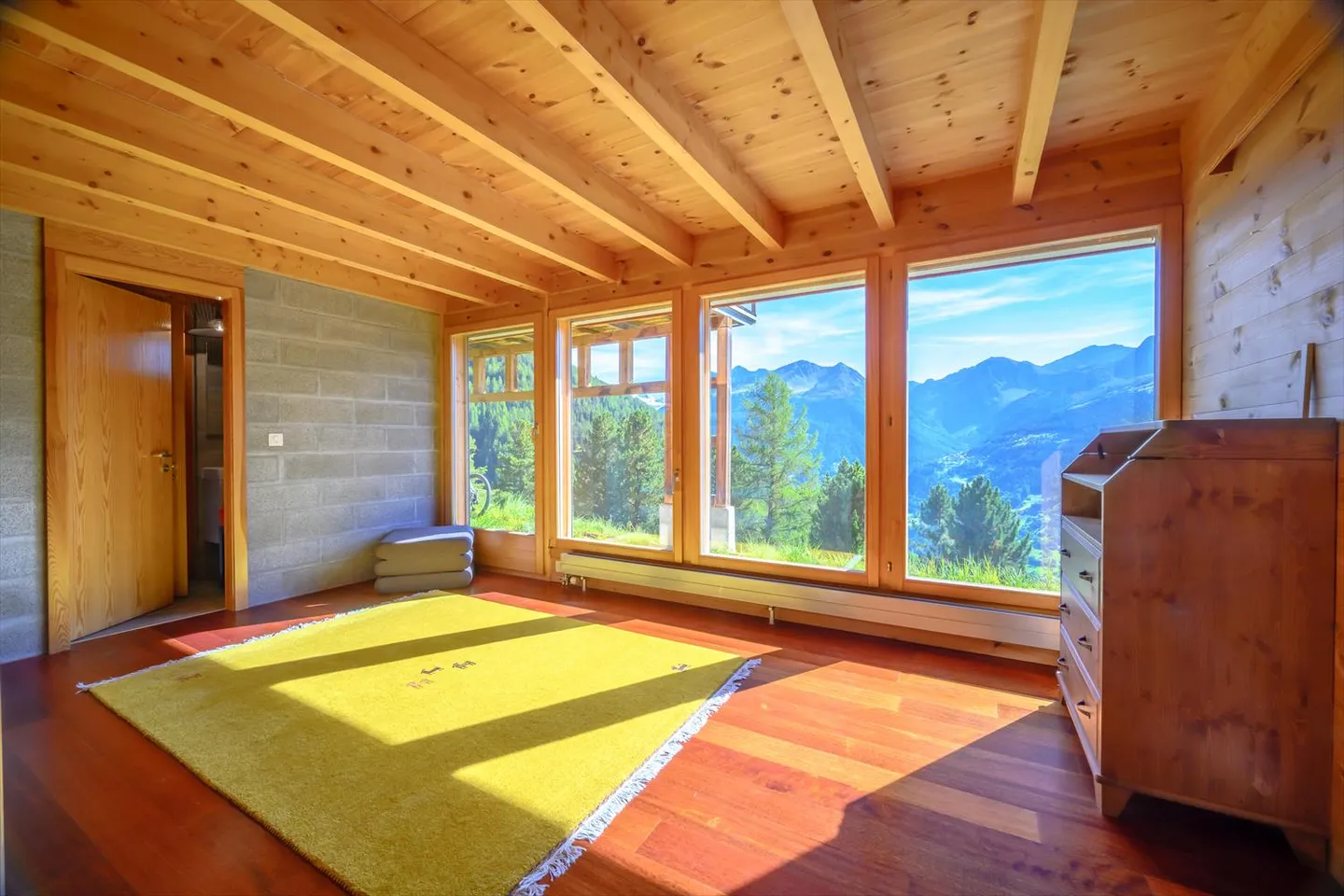 Chalet di architetto in stile contemporaneo, concetto originale, tutto in trasparenza - Foto 10 di 24