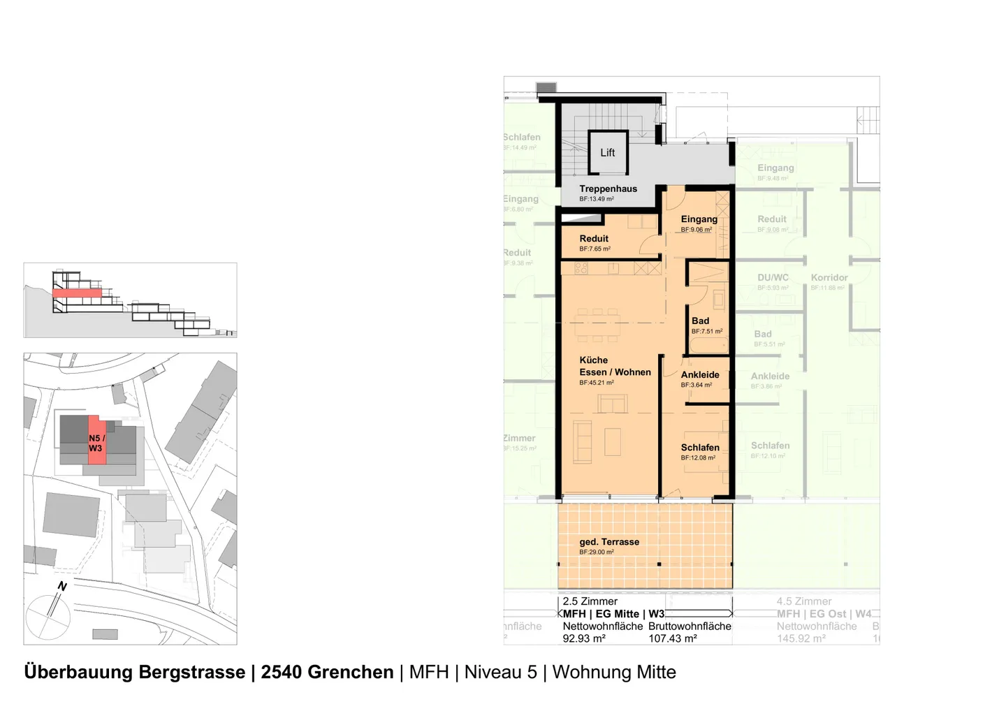 Appartement de 2½ pièces Développement Bergstrasse - Photo 9 sur 10