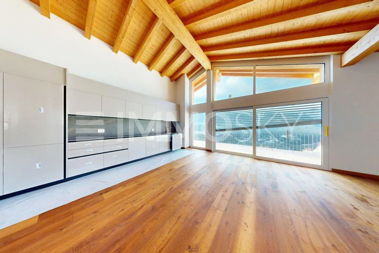 Charmante Dachwohnung in Erschmatt - Foto 4 von 5