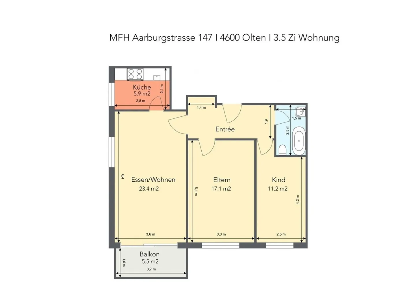 Appartement à louer - Photo 7 sur 8