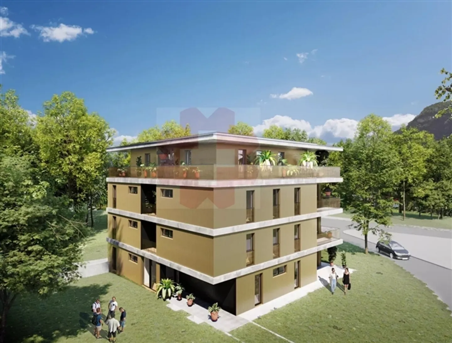 Luxury Living in Vouvry Modern 3-Room Apartment - Photo 1 of 7