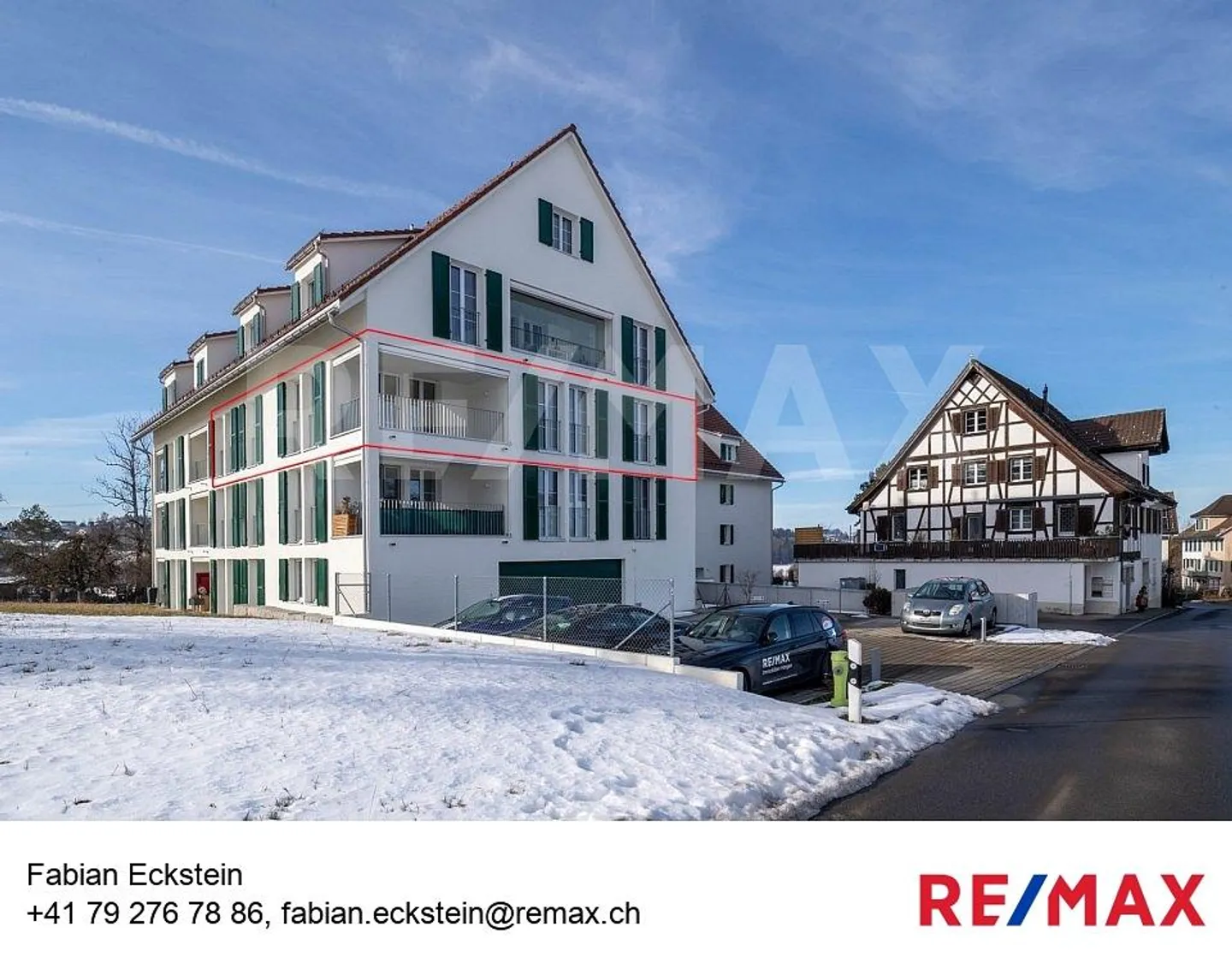 Appartement de 4,5 pièces de haute qualité avec vue imprenable sur le lac et panoramique - Photo 1 sur 13