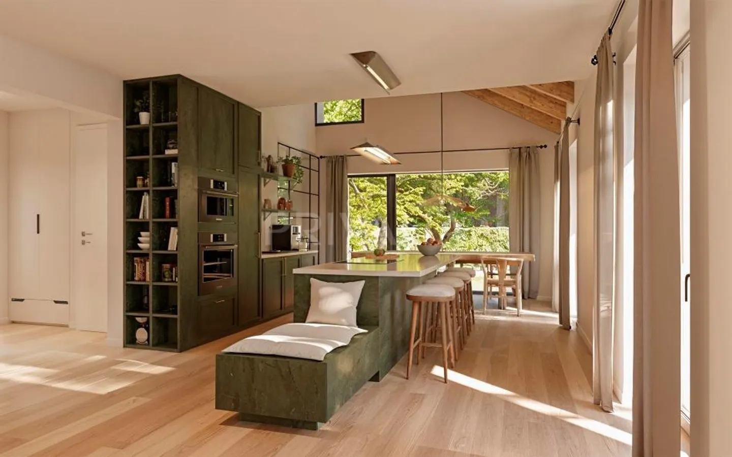 Villa contemporaine avec jardin - Photo 2 sur 8