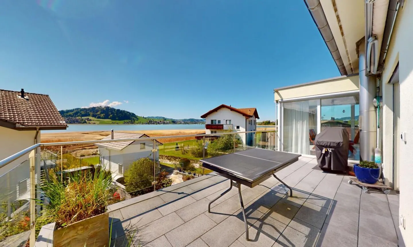 Vivere con vista panoramica sul Sihlsee – tranquillità, luce e panorama uniti - Foto 3 di 13
