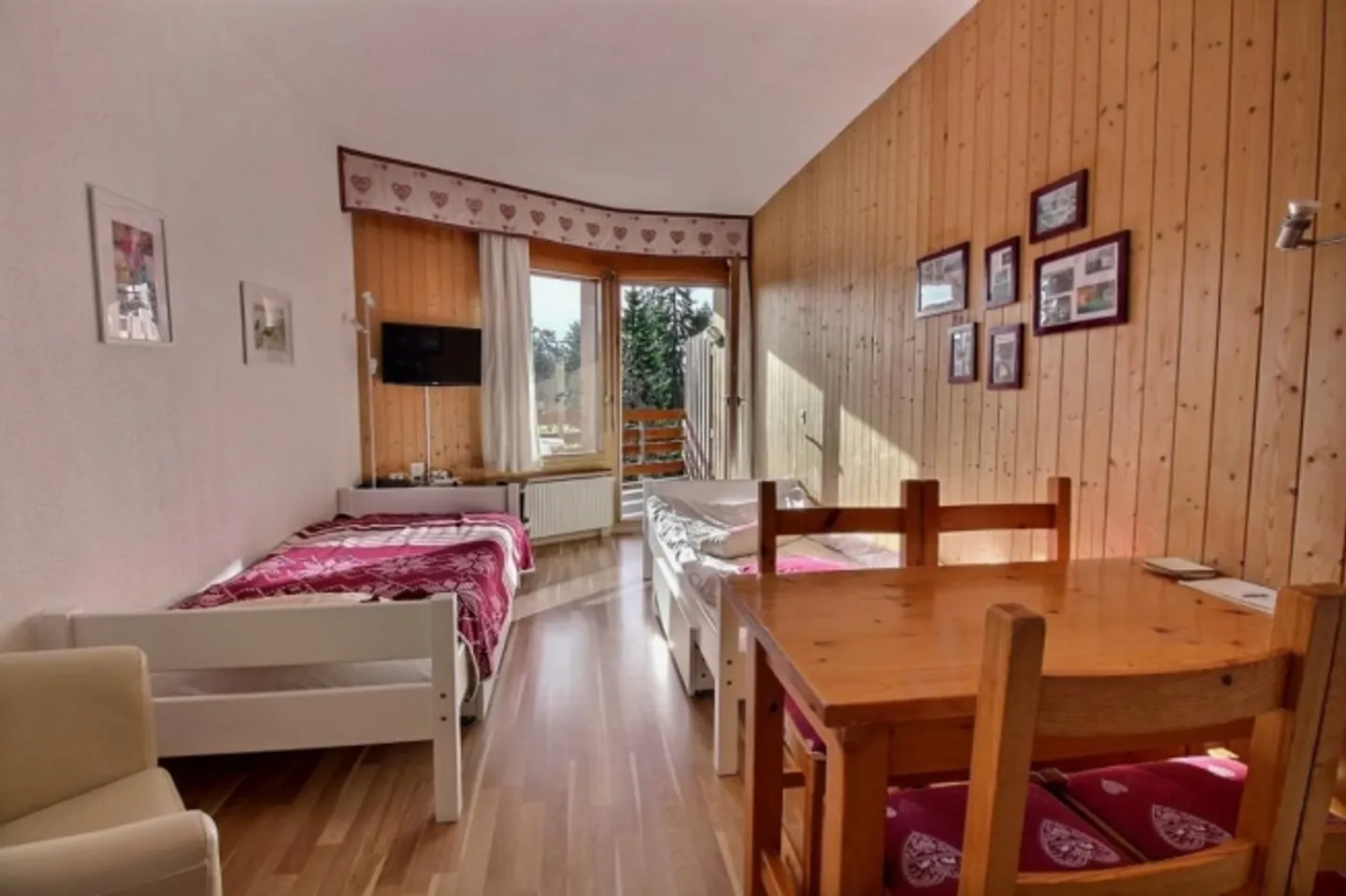 «Mignon studio au coeur de la Station avec vue imprenable» - Photo 1 sur 8