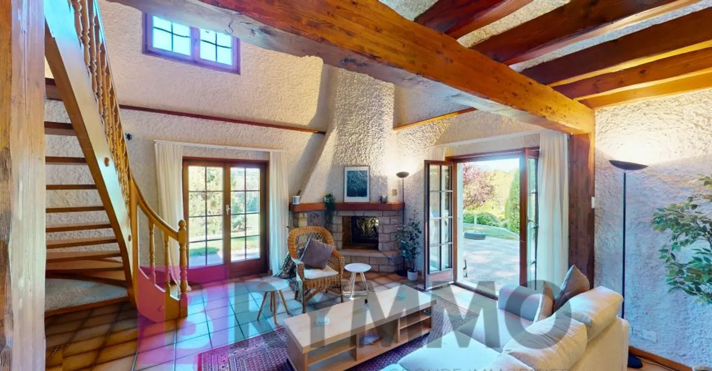 Villa familiale, vue Moléson, garage double, sérénité et panorama, au cœur du Jorat - Foto 7 di 21