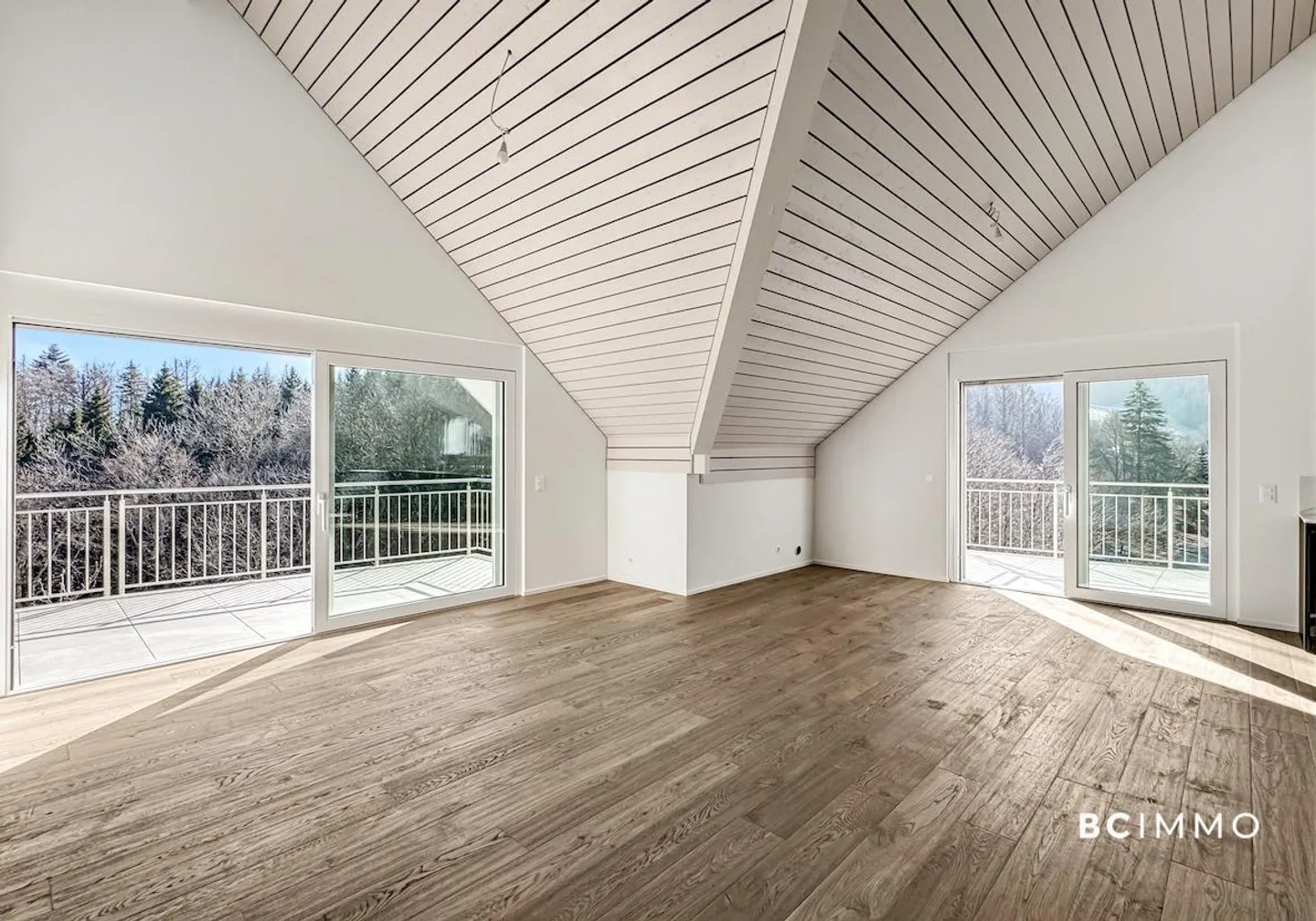 Wunderschöne neue Penthousewohnung im Zentrum von Saint-Cergue - Foto 7 von 13