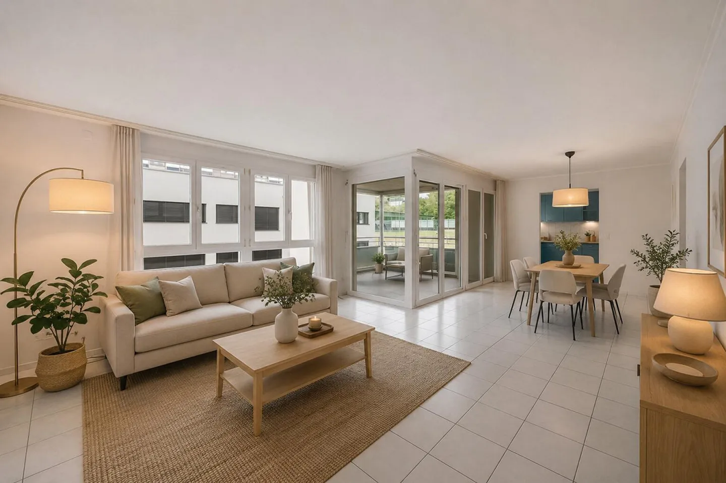 Ankommen und wohlfühlen – charmante 4.5-Zimmerwohnung mit Wintergarten - Foto 1 di 9