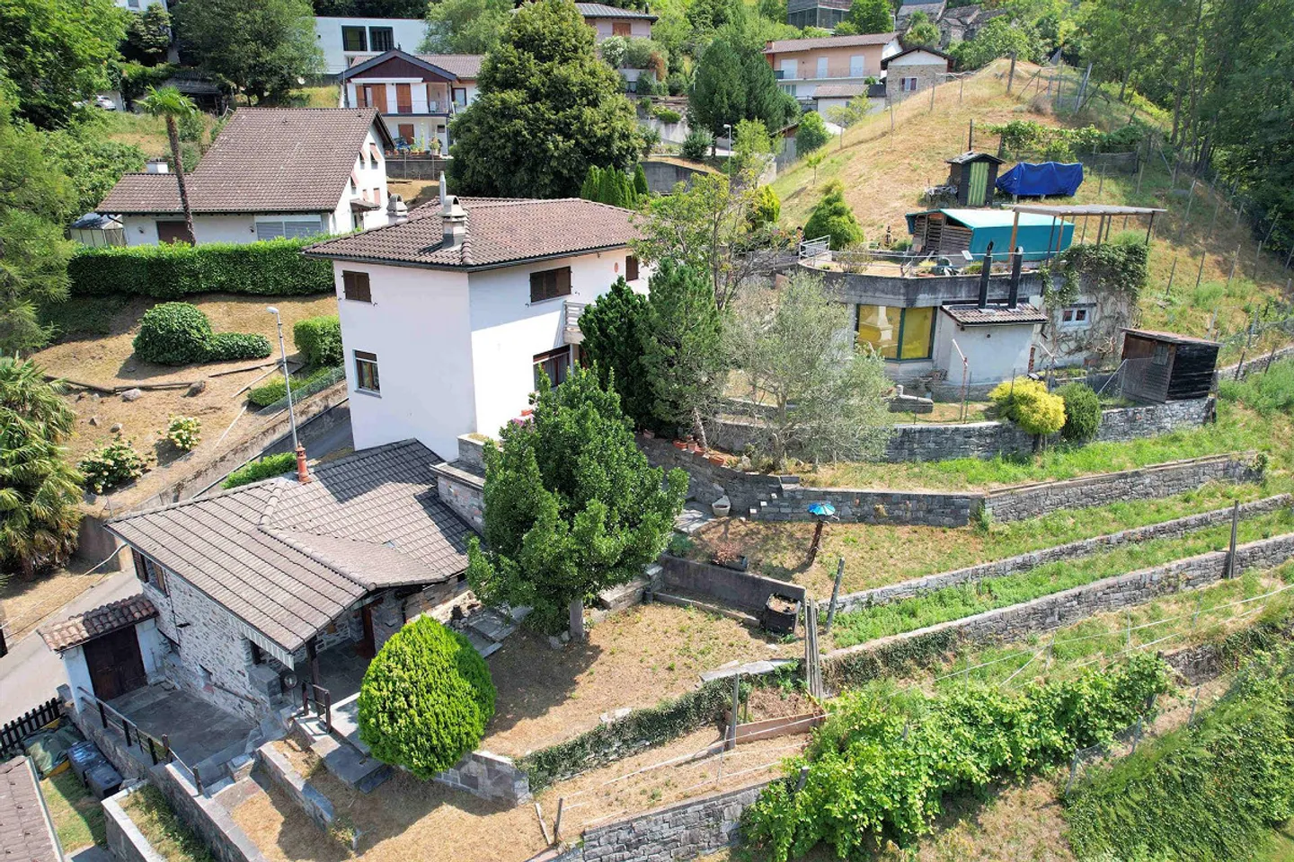 Maison spacieuse sur la colline avec vue panoramique, grand terrain et rustique - Photo 1 sur 21