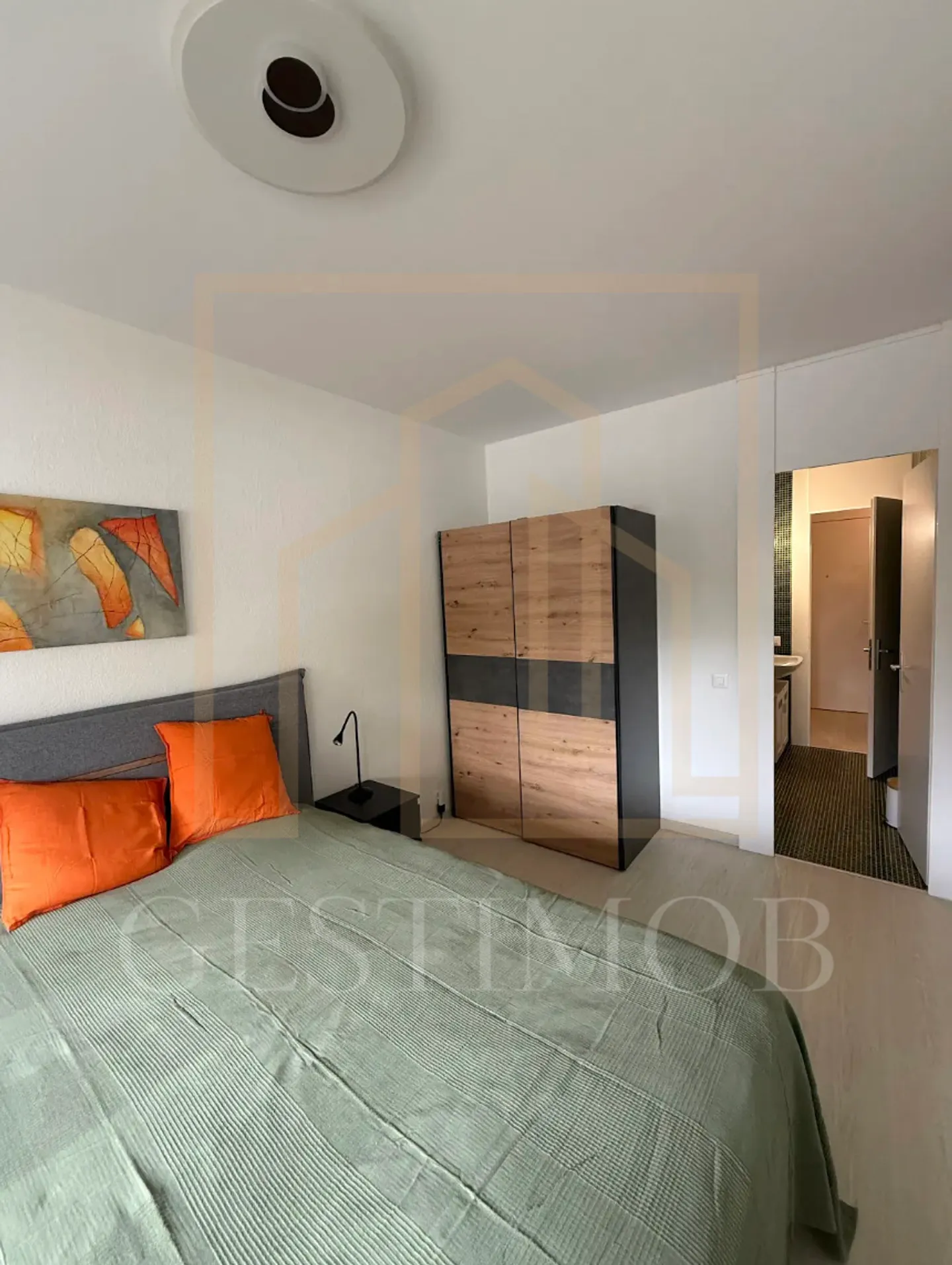 Appartamento arredato con 3 camere rinfrescato - Chemin Colladon - Foto 6 di 9