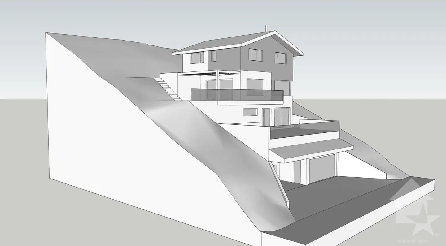 Wunderschönes Baugrundstück mit Baugenehmigung für ein Chalet! - Foto 3 von 8