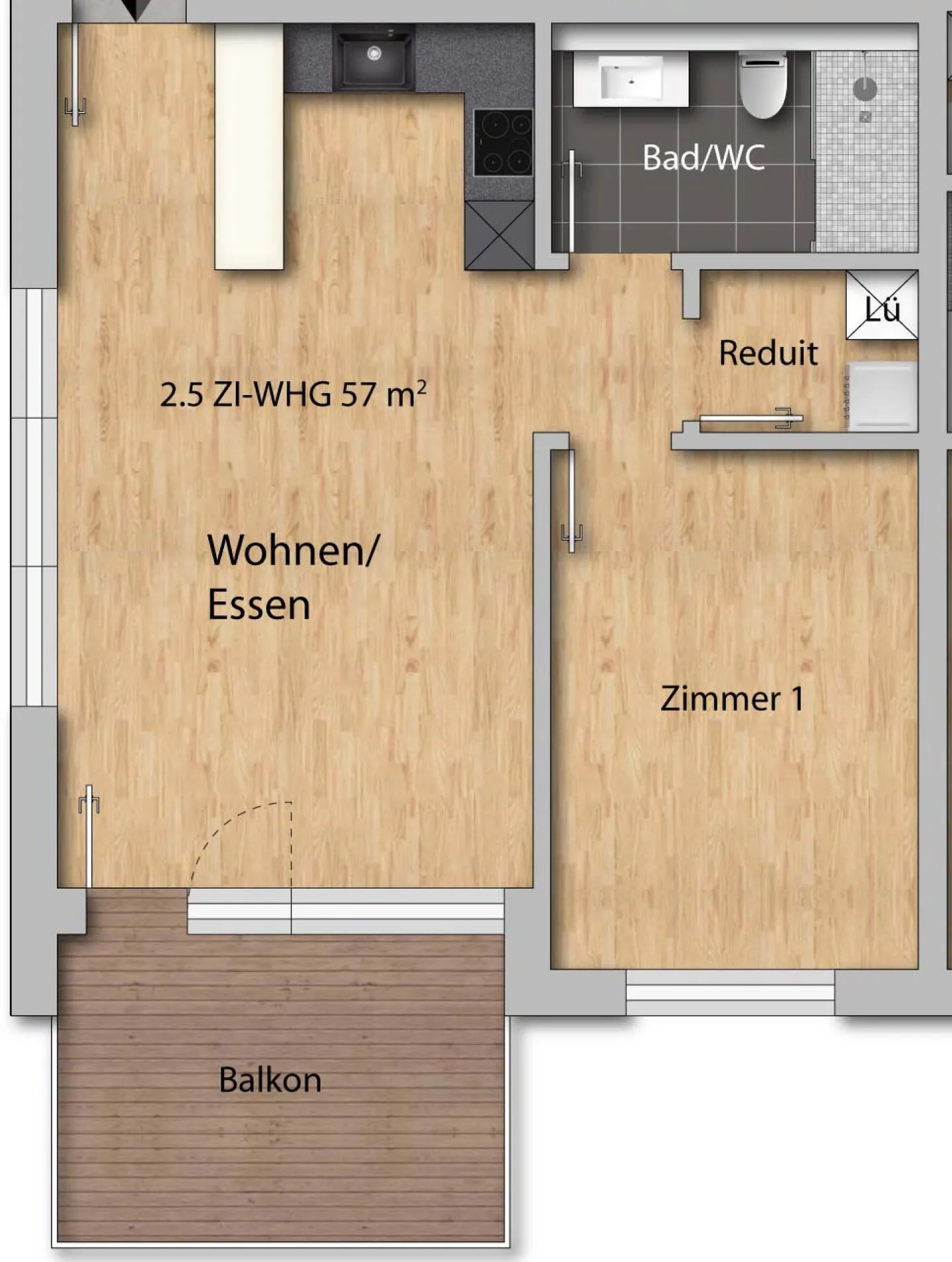 Migliora il tuo vivere! Appartamento 2½ locali con alto standard e molti extra - Foto 5 di 7