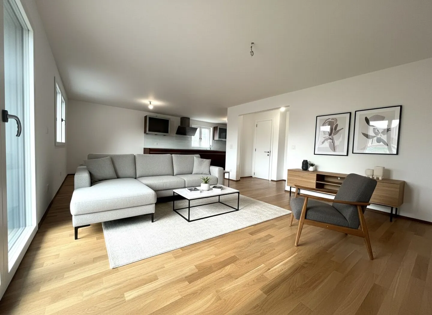 Beautiful renovated house in Attalens / 3 bedrooms / 1 bathroom / 1 balcony / heat pump - Photo 1 of 12