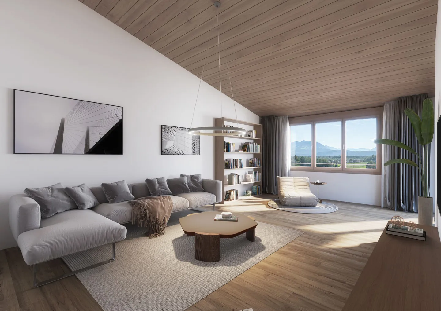 Wohnüberbauung Sonnhalde "5.5-Zimmer-Eigentumswohnung" - Foto 2 di 7