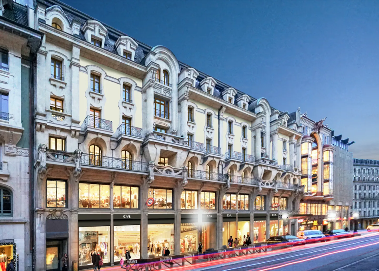 "Plug and Play" Offices for Rent in an Iconic Building in Downtown Geneva - Photo 1 of 8