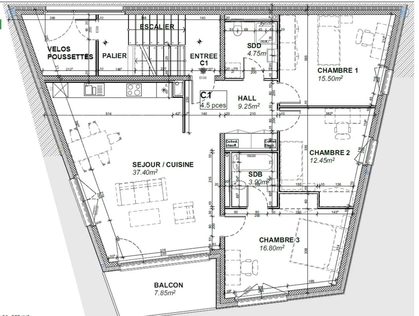 New promotion in Chailly - Elegant 4.5 rooms - Photo 2 of 6