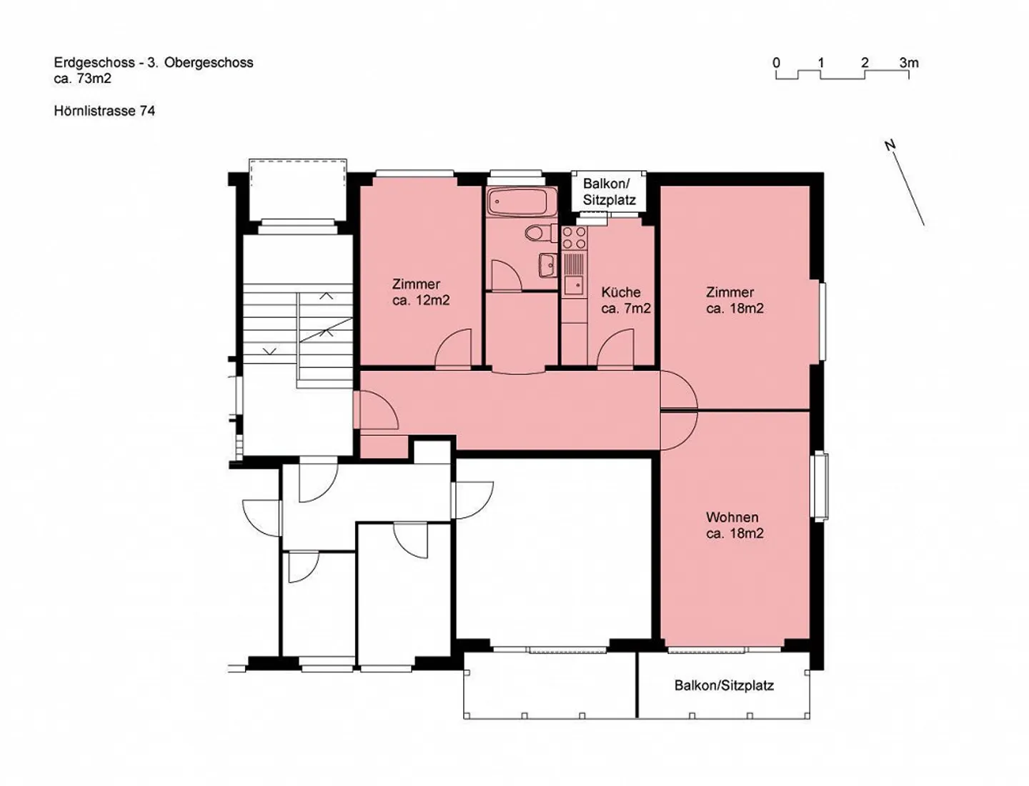 3.0 Room Apartment in Winterthur - Photo 11 of 11