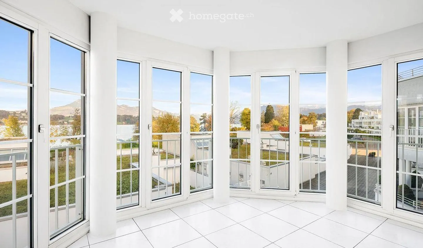 Appartement spacieux de 3,5 pièces avec vue sur le lac à Lucerne - Photo 5 sur 7