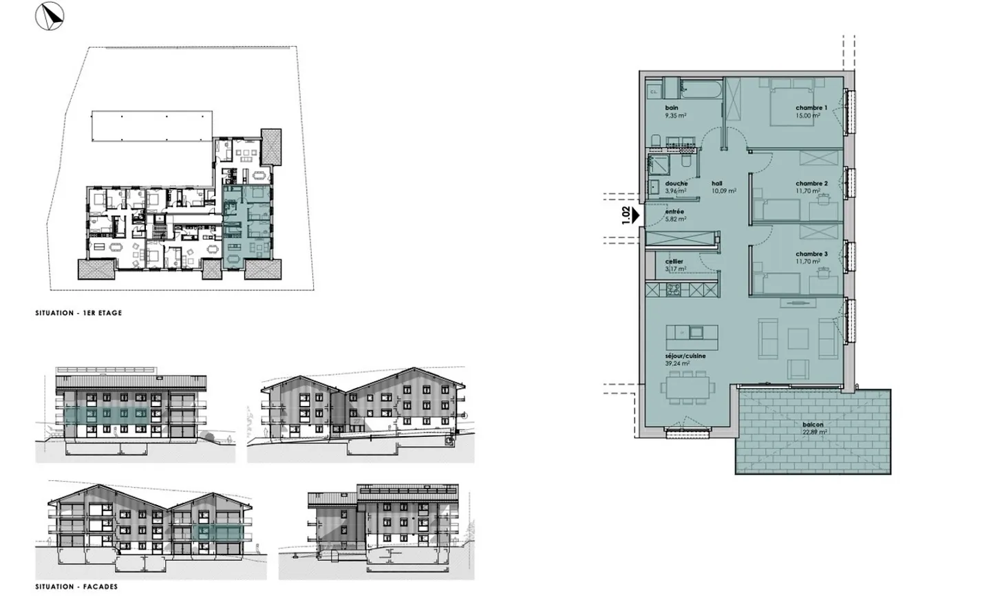Appartamento contemporaneo ad Auboranges - Foto 5 di 5