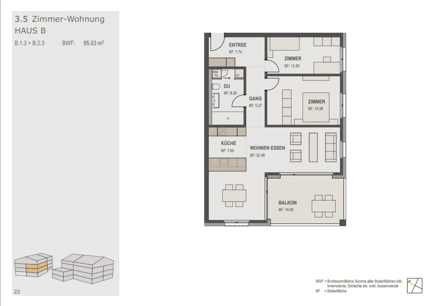 Prima locazione: appartamenti di 3,5 stanze inclusi cantina - Foto 10 di 15