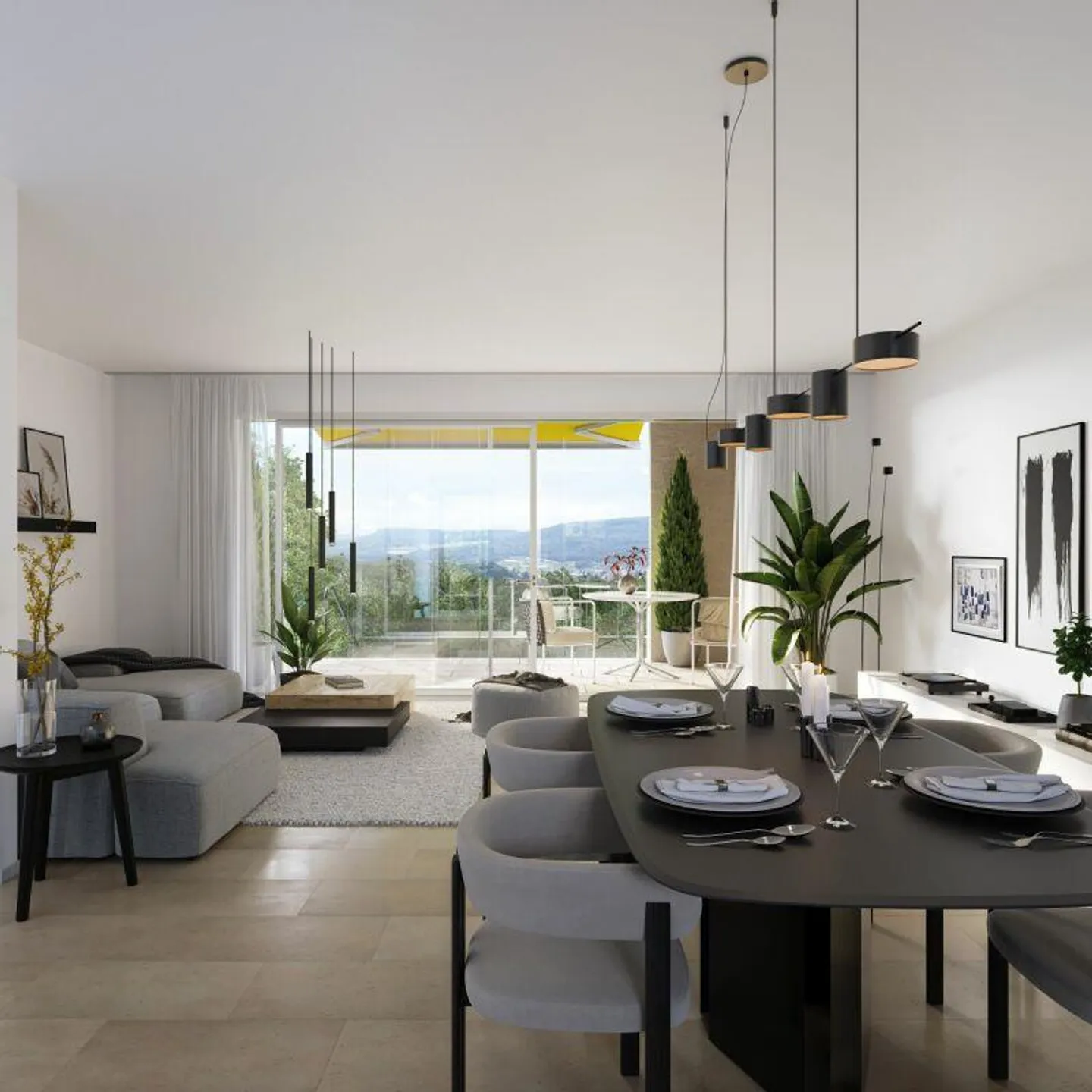 Maisons en rangée modernes à Oberwil - Photo 3 sur 12